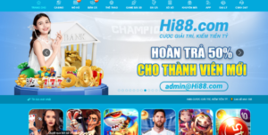 Nhà cái Hi88 với giao diện thân thiện dễ dạng cho anh em thao tác